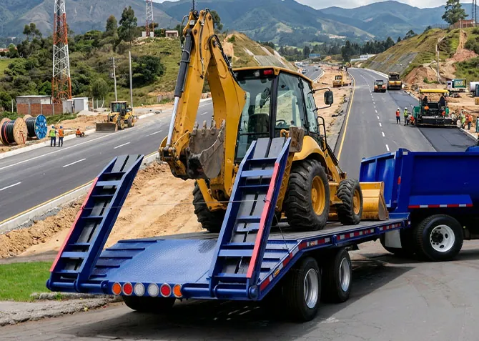 Cama baja en carretera
